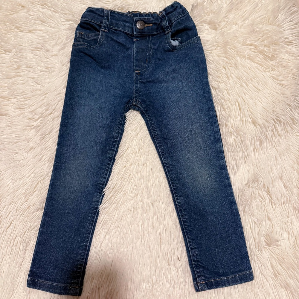 Toddler Girls Blue Denim Jeans